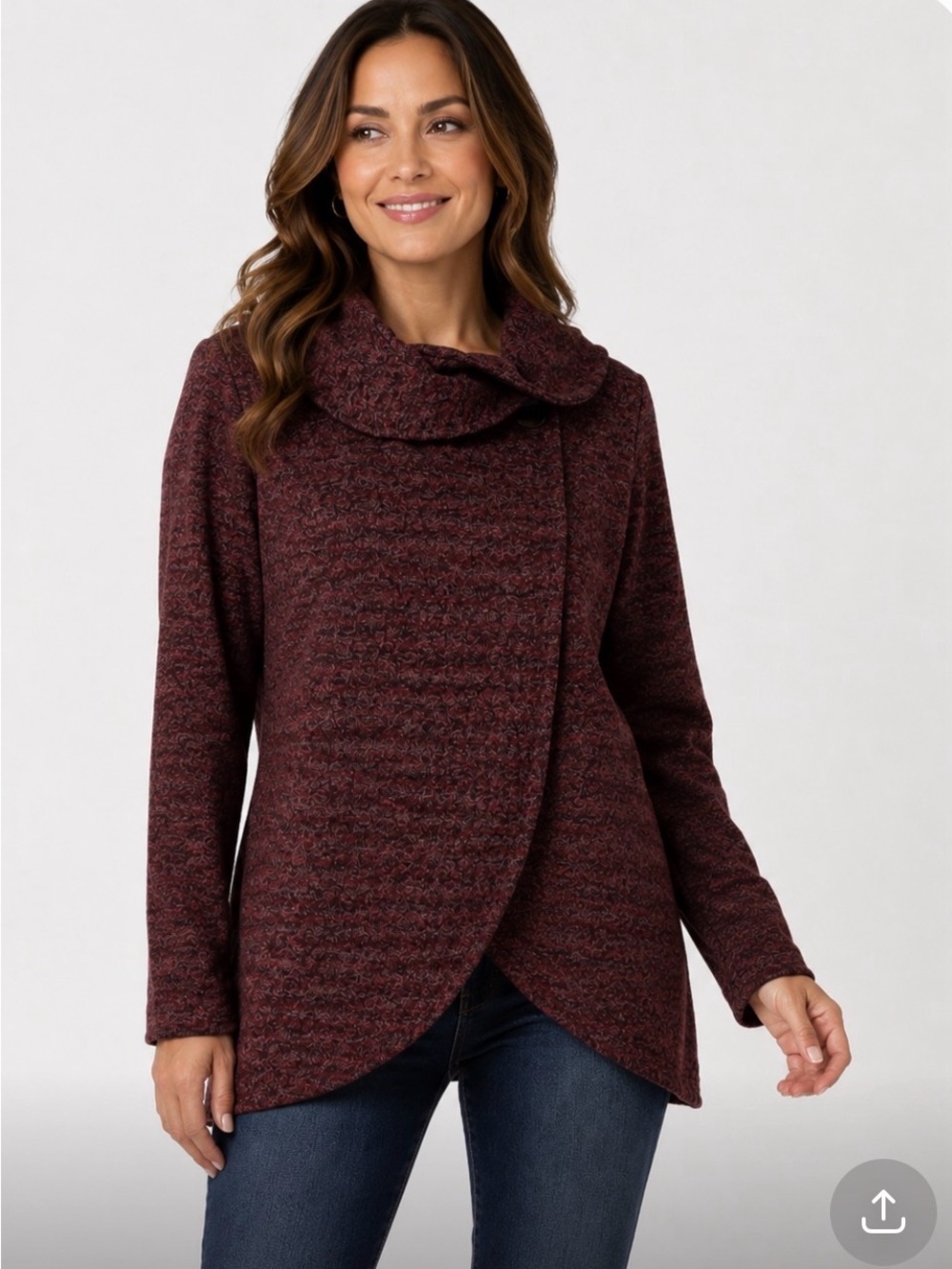Maurices knit top size large